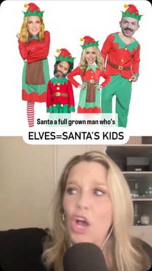Jessica St. Clair Instagram - Where do Santa’s Elves come from? @hdtgm investigates.
