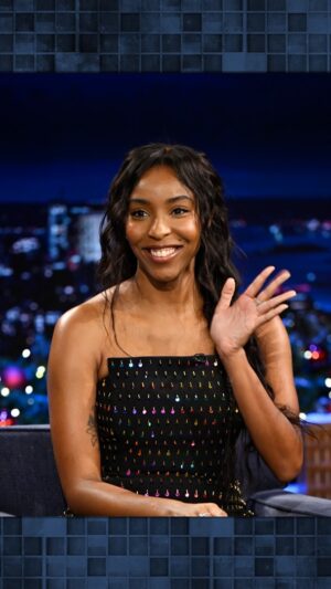 Jessica Williams Instagram - Harrison Ford gave @msjwilly a @starwars-themed compliment about her work in Shrinking: “With her, I think of Yoda: There is no talk, only do”! #FallonTonight
