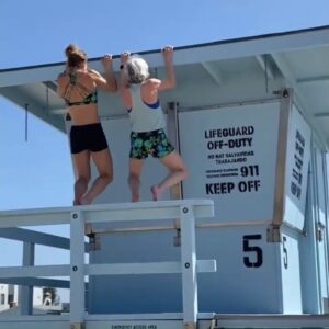 Jessie Graff Instagram - This is my pullup journey from 1 to 17 pullups, thanks to the encouragement and support of my daughter, @jessiegraffpwr , even if she had to PUSH me up! You can see the struggles, but just never give up. And thanks to @thepapercutninja for his great comments during the Military Challenge!
#pullups #pullupjourney #cleanpullups #motherdaughter #strongishealthy #thjourneycontinues