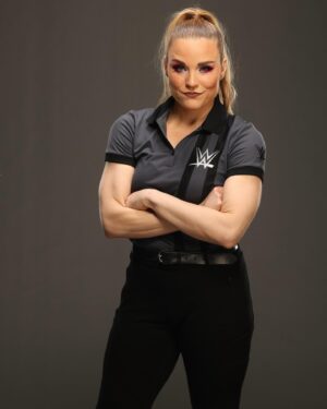 Jessika Evelyn Heiser Instagram - Bravely and boldly evolving into a new era! 

It’s been years since we’ve had an update on the new referee shirts! What is everyone’s take on them so far? 

I’m so grateful to have a woman’s fit!!! 🔥 

📸 @ericnoknees 

Glam: @bfabulous1
