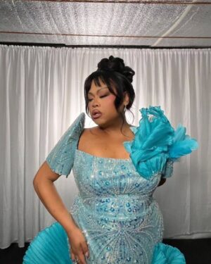 Jiggly Caliente Instagram - On this semi final episode of @dragraceph the vision that @ovcvnt has was 
"Dalagang Filipina" . So they commissioned a local Cavite designer Paul Rex Mateo to create this turquoise filipininana dream. 
On the glam @itskenric wanted to do soft n blushed. 
@matilduhh on hair wanted to do a soft up do. The team wanted to give a effortless beauty concept. 
The fact that October is  #FILIPINOAMERICANHISTORYMONTH just hits at the right time. 
#jigglycaliente #pinay #pinaybeauty #plussizedbeauty 
#dragraceph #transbeautiful #girlslikeus