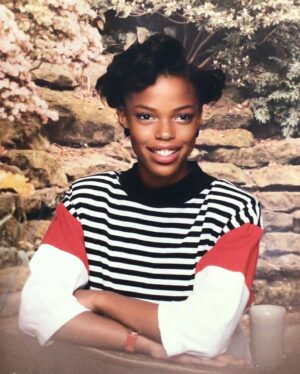 Jill Marie Jones Instagram - Last night, I took a quick trip down memory lane… wanting to try to remember it all. Of course, I didn’t succeed but really truly wanted to try. Remembering my childhood friends, my first bicycle (it was purple with white tassels), my Barbie Townhouse that I wanted so badly… my Mom worked extra hours, that Christmas, so that I could have it. 

Remembering… my first boyfriend, my first real kiss, my first love. 

Remembering my first job… McDonalds (I was 13, just about to turn 14 and lied and said that I was 15 because I wanted a job so bad…Lol). I was on Drive Thru & Fries. I wanted to be on the grill SO BAD but they wouldn’t let me (at that time) because I was a girl. 

Remembering all of my accomplishments that I’ve had to walk (barefoot) over hot coals, for me to achieve… because they were far from easy and nothing was ever given. 

I look at these photos and I see innocence… but I also see an inquisitive young girl, who became a determined young woman, who then became a woman that is strong, independent, a fierce and fearless fighter. A hard worker. A seeker. A woman that doesn’t mind being unpopular… especially when “popular” is on the side of wrong and unkind. A woman who has gotten knocked down many times throughout these years and continually gets back up, dusts herself off and again… stands tall. A woman that is unapologetically who she is… and I AM SO PROUD OF HER!!! ✨✨✨ 

Happy Birthday to ME!!! 🎉
And trust me… I’m just getting started!!! 

Here’s to the Rock Star!!! 🤘🏾
Here’s to the Weirdo!!! 😜
Here’s to #50 💃🏾♥️🥂