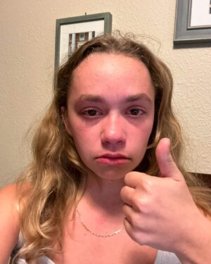 Jillian Shea Spaeder Instagram - Choose your character 
1. Feeling cool. Feeling fun.
2. Uh oh I climbed a palm tree and I can’t get down 
3. My football team is better than yours
4. election is still ruining my mood 
5. Requires Emotional support Dino 
6. Yeah