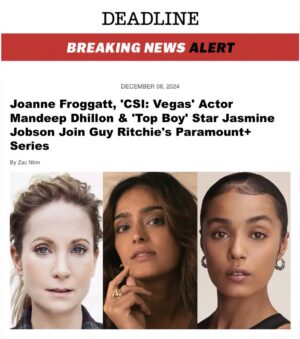 Joanne Froggatt Instagram - Word is out… I couldn’t be more excited about this! ♥️
@showtime #GuyRitchie @tomhardy #HelenMirren @piercebrosnanofficial
