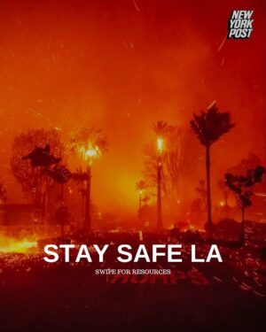 Jodie Sweetin Instagram - Devastated and heartbroken for the place I call home. 💔 I’ve spent the day checking in on loved ones and want to amplify any resources to help. Please stay safe out there and comment with any other resources or ways to volunteer.

- @lossangelesfiredepartment and @redcrossla for up to date info and resources
- @watchdutyapp for map and shelter updates
- @pasadenahumane and @chinohillsanimalhospital accepting animals
- lacounty.gov/emergency/