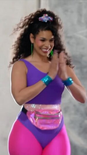 Jordin Sparks Instagram - LET’S GET PHYSICAL, #ROLLERJAMFAM! It’s 80’s night on this week’s episode of #RollerJam! Watch and share now @streamonmax! 🛼🤸🏽‍♀️
