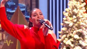 Jordin Sparks Instagram - @JordinSparks kicks off our morning with a performance of ‘Oh, It’s Christmas!’ from her album ‘Cider & Hennessy’!