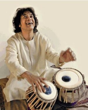 Juhi Babbar Instagram - Wah Ustad🤍Only Ustad Zakir Hussain's silent photograph can still make you listen to music!

I've had the privilege of watching Zakir bhai perform live at Prithvi Theatre for many many years. His childlike enthusiasm, encouraging nature and support for fellow artists left a lasting impression!

A true artist, musician and cultural icon, he was India's pride. His passing is a tremendous loss to India and the world of art.

Rest in rhythm, Ustad. You left us too soon, but your beats live on🤍🎼

[ Ustad Zakir Hussain | Tabla Maestro | Indian Classical Music | Music Legend | Percussionist | Tabla Virtuoso | May Your Beats Live On | Rest in Rhythm | Farewell ]

#WahUstad
#UstadZakirHussain #TablaMaestro #IndianClassicalMusic #MusicLegend #Tabla #CulturalIcon #PercussionLegend #RIPUstadZakirHussain #TributeToZakirHussain #RememberingZakirHussain