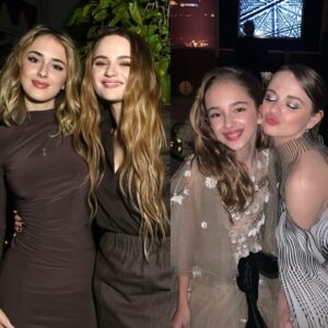 Julia Butters Instagram - So happy to support Women in Film at Max Mara’s Face of the Future celebration where the ICON @joeyking was honored!!! I also ran into my incredible director @nisha.ganatra from Freakier Friday :)💛🤎

@womeninfilmla 
@maxmara