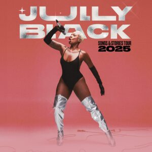 Jully Black Instagram - 🎶 It’s Official: My 2025 Tour – Songs and Stories 🎶
 
I can’t wait to step onto those stages and feel the energy from every single one of you. To look out and see your faces, to share these songs and stories night after night—it’s a dream come true.
 
Every note, every lyric, every memory has led me here. From 16 years since my last tour to 11 years of being independent and seven years since I lost my beautiful mom, this journey is a testament to resilience, purpose, and passion.
 
This tour is for each of you who’s been part of my story—let’s make memories that last a lifetime. See you soon! 🌍✨

Tickets are on sale now. 
 
Management: @engineer_redz 
Agency: @paquinartists 
Musical Director: @abentimus 
Stylist: @sharonangelastyles 
Makeup: @debraguthriemua 
Hair By: @valellis_stylist 
Photography: @annakeenan_photography 
Tour Poster Designed: @robertalandreth
 
#SongsAndStories #JullyBlack #2025Tour #BlackExcellence #CanadianArtist #BeThatGirl #Music