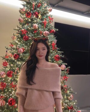 Jung Chae-yeon Instagram - 🎄