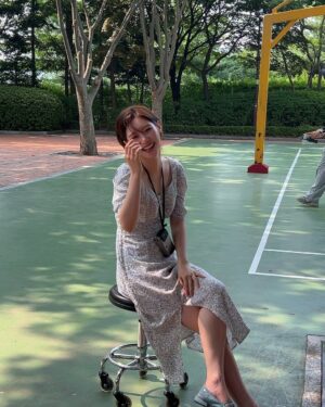 Jung Chae-yeon Instagram - 나의 조립식가족들🩵