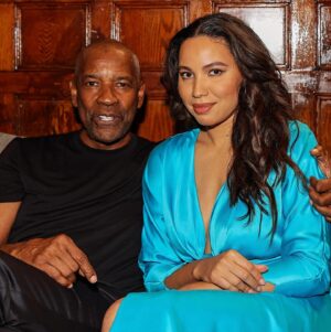 Jurnee Smollett Instagram - Wishing the GOAT himself Mr. Denzel Washington a very happy 70th! 🐐🎉 Couldn’t be more grateful for your wisdom and mentorship throughout my life. Hope your beautiful day is as legendary as your are 🙌🏽 P.S. Look at lil Malcom!! (Don’t hate me @malcolmdubb for posting this on main 😂) #DenzelWashington