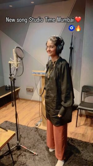Jyoti Nooran Instagram - New song Studio Time Mumbai ❤️🧿🔥