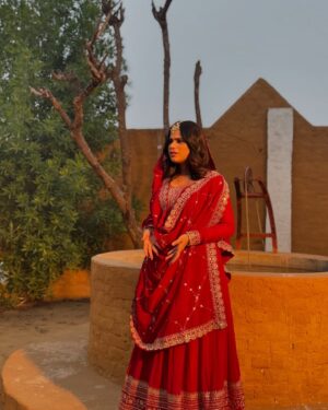 Jyotica Tangri Instagram - The last one is me! , rest of them are #Heer ❤️ coming soon, stay tuned🫶🏻

Styled by @estilobykarishma 
#jyoticatangri #Heer #punjabifolk #music