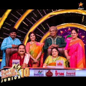 K. S. Chithra Instagram - இந்த வாரம் Super Singer Junior 10-ல் பக்தி திருவிழா..🔥😀
 Super Singer Junior Season 10 - Sat & Sun @ 6.30pm #SuperSingerJunior10 #SuperSingerJunior #SSJ #SSJ10 #VijayTelevision #VijayTV