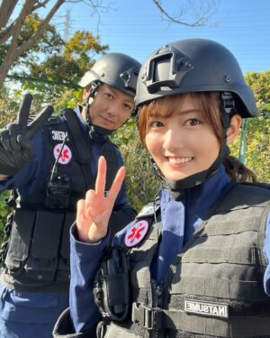 Kaho Mizutani Instagram - 我ら救護隊なり！
#ウルトラマンアーク
#ウルトラマンブレーザー