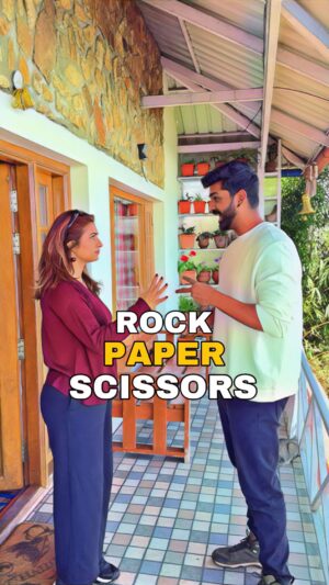Kanupriya Gupta Instagram - This life is rigged 🥲😅

#Funny #comedy #couple #explore #reels #rockpaperscissors #rigged