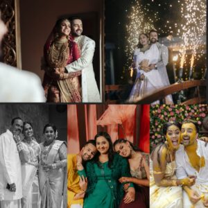 Karthika Nair Instagram - Watching you live your dream wedding was the greatest joy of my life, my dearest daughter. On your first anniversary, I celebrate not just the love you’ve found but also the blessing I’ve received—a wonderful son-in-law who feels like my own. May your journey together always shine as brightly as your wedding day. Happy Anniversary Karthu and Rohit 💞