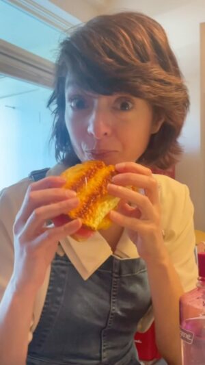Kate Micucci Instagram - Tricked ya