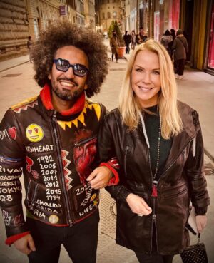 Katherine Kelly Lang Instagram - Once again I had a wonderful time with you Ben! Thanks for everything. Looking forward to more with @benheartitaly and @benheartbeverlyhills #teamwork #dreamwork @hichambenmbarek 😍😍😍😍🎉🇮🇹👍 #firenze #italy