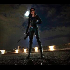 Katherine McNamara Instagram - 💚We did not fail this city.💚 The series finale of #SupermanandLois airs tonight @theCW. Congrats @tylerhoechlin @bitsietulloch and the whole @cwsupermanandlois team. The #Arrowverse will live on in our hearts forever.

The shows may be finished, but the legacy continues. I couldn’t be prouder to be among these heroes. Thank you for letting me be a part of your stories, even for a little while. With love always, Mia Smoak-Queen — The #GreenArrow 💚🏹