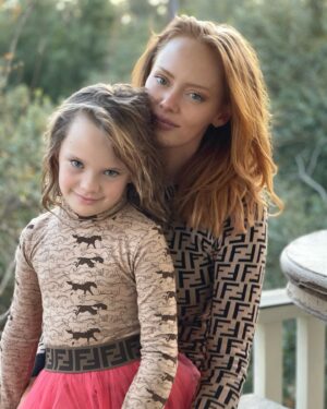 Kathryn Dennis Instagram - Me and my mini feelin a lil @fendi ;)
