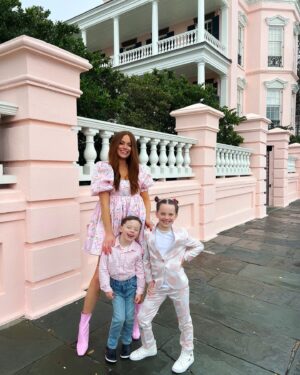 Kathryn Dennis Instagram - Coparenting means having to spend some holidays without my children..so we just celebrate early! Today was *our* Valentine’s Day. These 2 are the best of my heart, the pulse in my veins, the place where I am most connected to my truest self and life purpose. Whenever you feel lonely and need a little loving from home, just press your hand to your cheek and think ‘Mommy loves you’!