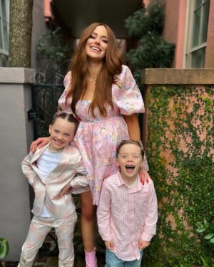 Kathryn Dennis Instagram - Coparenting means having to spend some holidays without my children..so we just celebrate early! Today was *our* Valentine’s Day. These 2 are the best of my heart, the pulse in my veins, the place where I am most connected to my truest self and life purpose. Whenever you feel lonely and need a little loving from home, just press your hand to your cheek and think ‘Mommy loves you’!