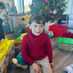 Kathryn Dennis Instagram - Merry Christmas from the Dennis/Ravenel family, party of 4