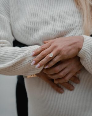 Katrin Tanja Davidsdottir Instagram - From now until forever baby!!!!! 💍💫🤍♾️✨🫶🏼 I can’t believe I get to marry my best friend & the greatest human I know on this planet. He is my favorite person, my north star & the ultimate vision of what I have for our future. 

I love you so much @brookslaich ❤️ thank you for making my life better than my wildest dreams. Let’s start the rest of our lives ástin mín!!!!!
