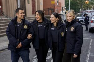 Kelli Giddish Instagram - Word of advice: never mess with Benson or her squad. Watch the all-new fall finale of #SVU TONIGHT 9/8c on @nbc and streaming on @peacock.