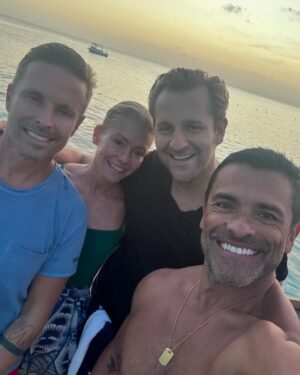 Kelly Ripa Instagram - #TBT summertime edition. 20 pics of people, places and things 🌴🏝️