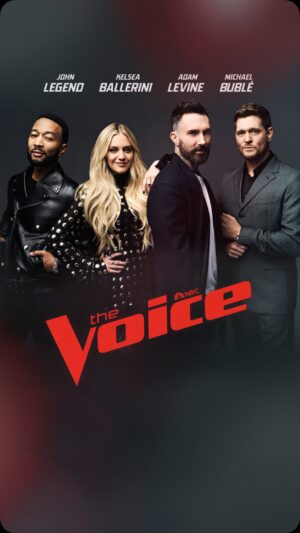 Kelsea Ballerini Instagram - Lights. Camera. Chair turns! 🎶 Kelsea Ballerini joins Coaches Adam Levine, John Legend, and Michael Bublé on an all-new season of #TheVoice, premiering February 3 on @nbc and streaming on @peacock.