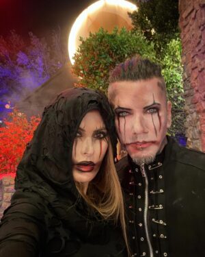 Kerri Kasem Instagram - Hope you had a wonderful Halloween! 

After some time apart, we found our way back to each other. ❤️ 

Grateful for second chances and excited for this new chapter together. Here’s to love, growth, and forever! 

Kerri & Ash