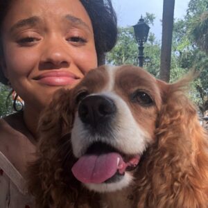 Kiersey Clemons Instagram - Lady and the Tramp is streaming NOW on Disney ❤️ i miss my lil lady, Rose