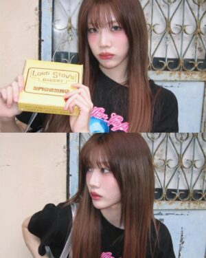Kim Jung-eun Instagram - 🩵🪽