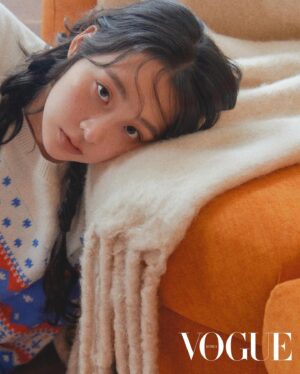 Kim Min-ha Instagram - @voguekorea X @benetton_korea 🧡 #ad