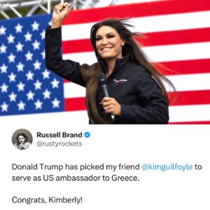 Kimberly Guilfoyle Instagram - Thank you everyone for the INCREDIBLE support. MAGA! ❤️🇺🇸🇬🇷