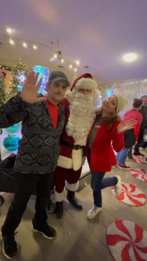 Kimberly Williams-Paisley Instagram - We had so much fun at The Toy Store this weekend! My favorite moments: Seeing a teen find the perfect bike and ride it off down the aisle with pride. Hearing from several volunteers that their time at @thestore_nashville has led to long-lasting and deep friendships. Watching a young boy dance and high-five Santa while his parents shop for fun surprises (he’s going to get a football and a Batman Lego that’s “fire,” according to one of my kids). THANK YOU again to all the volunteers and donors who helped our incredible staff make this happen. IT WAS MAGIC!! We served 800 families! Whew! Happy holidays!! 🎄🎅🏽