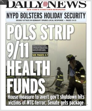 Kirsten Gillibrand Instagram - Inexcusable. The House GOP killed a bipartisan budget deal that would have fully funded the World Trade Center Health Program through 2040 to ensure our 9/11 first responders and survivors get the health care they’ve earned and desperately need.

@realdonaldtrump, I will introduce a new bill to fully fund the WTC health program on day one of the new Congress. I hope we can count on your help to get it done.