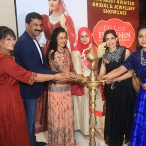 Komal Sharma Instagram - I was both thrilled and honored to serve as the Chief Guest for the HI LIFE Brides Exhibition, which took place on December 2nd and 3rd at the Hyatt Regency, Anna Salai, Chennai.

This remarkable event showcased over 100 esteemed designers, featuring the finest in Bridal Couture, Jewelry, and Accessories. With a perfect blend of luxury fashion and timeless elegance, it truly was an unforgettable experience.

A heartfelt thank you to my dear friend Devanandsha, Founder of SHA Consulting, for inviting me to be a part of this extraordinary event.

#HiLifeBrides #GuestOfHonour #BridalExhibition #LuxuryDesigners #JewelleryShowcase #ChennaiEvents #WeddingFashion #ChennaiLuxuryShopping #BridesOfChennai #ChennaiFashion #ChennaiLifestyle #ChennaiShopping