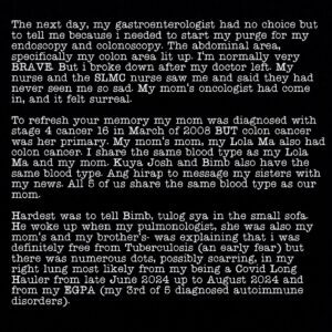 Kris Aquino Instagram - My story. My life. My new reality… #bawalsumuko #tuloyanglaban #lovelovelove