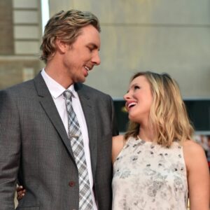 Kristen Bell Instagram - Happy birthday to the most affectionate 220 lbs man that ever exsisted. I cannot imagine life without you 💚💕

(The first pic is the first I ever posted on Instagram. The second is from our wedding day)