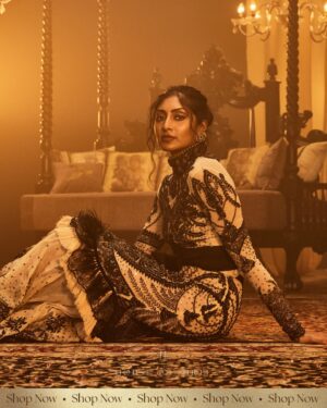 Krithika Babu Instagram - When tradition takes a step into the avant-garde.

The Aadrika Top, with its intricate black beadwork, pairs flawlessly with the dramatic Taarika Ghaghra. This ensemble blends vintage glamour with bold, contemporary design—a flowing, layered silhouette perfect for evening wear or making a statement at grand celebrations.

Experience timeless appeal at www.houseofthreestudio.com or book an appointment  91 89518 84748 to see it in person.

Model @krithikababu

Photographer @abinvrghz

Stylist @queenandro_

Jewellery @bhimagold.official

Carpets @carpetkingdomindia

Creative direction @sounaksenbarat
@anushyamsundar
@houseofthreestudio

Decor @houseofthreeinteriors
Produced by @nevrmint.productions
.
.
#aratrika #eveningwear #fashion #design #luxury #bangalore #partywear #party