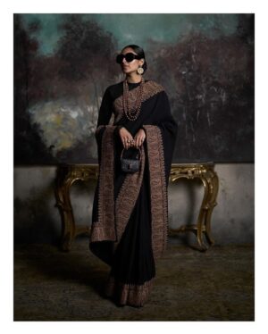 Krithika Babu Instagram - Sabyasachi Campaign August 2024
@sabyasachiofficial 
@tarunvishwaofficial
@sandhyashekar 
@miteshrajani
 #Sabyasachi #TheWorldOfSabyasachi #SabyasachiJewellery #SabyasachiAccessories #25YearsOfSabyasachi 
#krithikababu