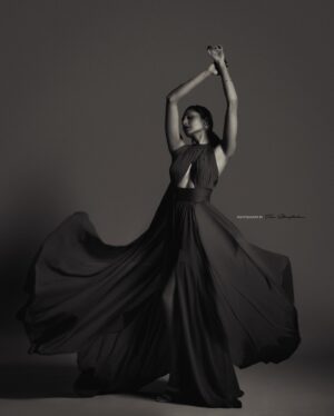 Krithika Babu Instagram - Dance it all out 🍷 ft. The gorgeous @krithikababu ❤️ 

Styled by @prajanyaanand 🥂 Make up by @reenapaiva 🥂 & Hair by @bony.sasi 🥂