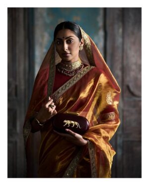 Krithika Babu Instagram - Sabyasachi Campaign August 2024
@sabyasachiofficial 
@tarunvishwaofficial
@sandhyashekar 
@miteshrajani
 #Sabyasachi #TheWorldOfSabyasachi #SabyasachiJewellery #SabyasachiAccessories #25YearsOfSabyasachi 
#krithikababu