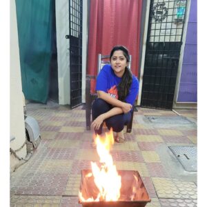Lahari Arundhati Vishnuvazhala Instagram - All about @lishan.official bhogi pallu celebration 🤩🥰😍💐 @lakshmimani_r