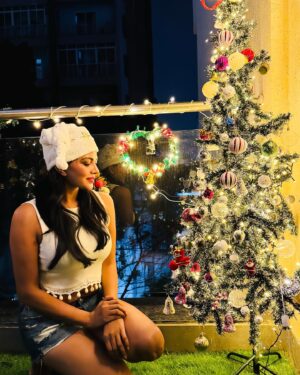 Lahari Shari Instagram - Turning my balcony into a little winter wonderland! 🎄✨ Christmas vibes, cozy nights, and all the joy in the air. What’s your favorite part about the holiday season? 🎅💫 #HolidayMood #ChristmasDecor #FestiveVibes 

#ChristmasVibes #HolidaySeason #FestiveMood #ChristmasDecor #HolidayCheer #MerryAndBright #DeckTheHalls #JoyfulMoments #WinterWonderland #ChristmasMagic